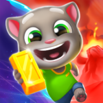 Talking Tom Time Rush Unlimited Money Mod Apk 1.3.5.18223