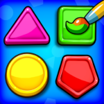 Colors Shapes Coloring game Unlimited Money Mod Apk VARY