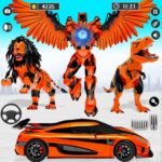 Flying Pigeon Robot Car Game Unlimited Money Mod Apk 129