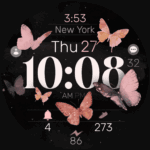 Butterfly Digital Watch Face Premium Mod Apk 1.0.0