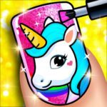 Nail Salon Game Girls Nail art Unlimited Money Mod Apk 32