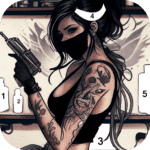 Tattoo Coloring games Unlimited Money Mod Apk 1.0.76